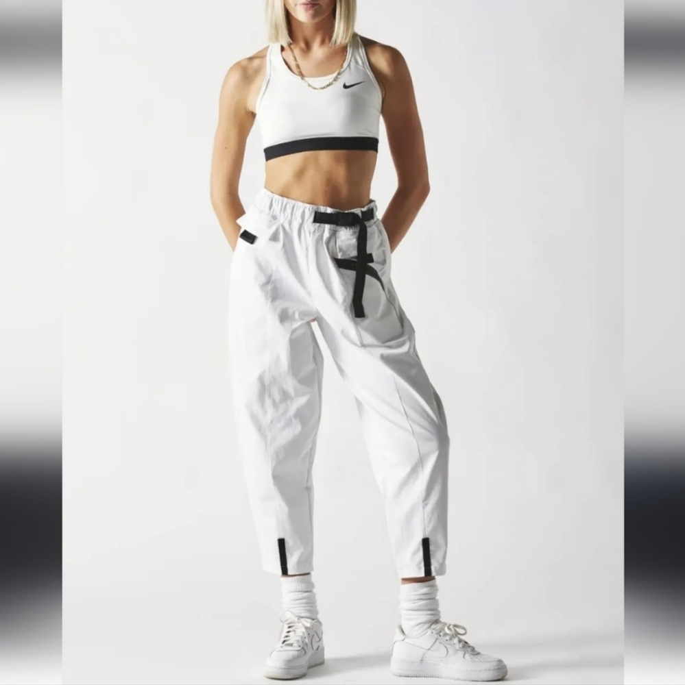 Nike Dri Fit Sportswear Tech Pack Woven White Pants size XXL